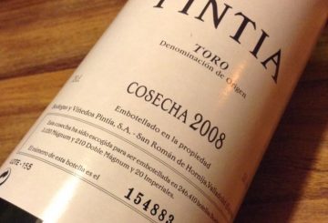 Tempos Vega Sicilia Pintia 2008
