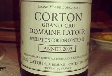 Domaine Latour Corton Grand Cru 2009