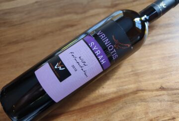 Vriniotis Winery Syrah Wild Fermentation 2018
