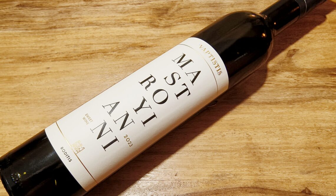 Vaptistis Winery Mastroyianni Roditis 2023
